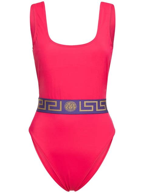 versace greca swimsuit review|Versace greca one piece swimsuit.